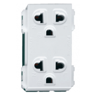 Ổ cắm đôi có dây nối đất WEV1592 Panasonic Ổ cắm đôi có dây nối đất WEV1592 Panasonic