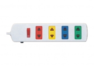 Ổ cắm kéo dài phổ thông 2200w 4 ổ trắng Ổ cắm kéo dài phổ thông 2200w 4 ổ trắng